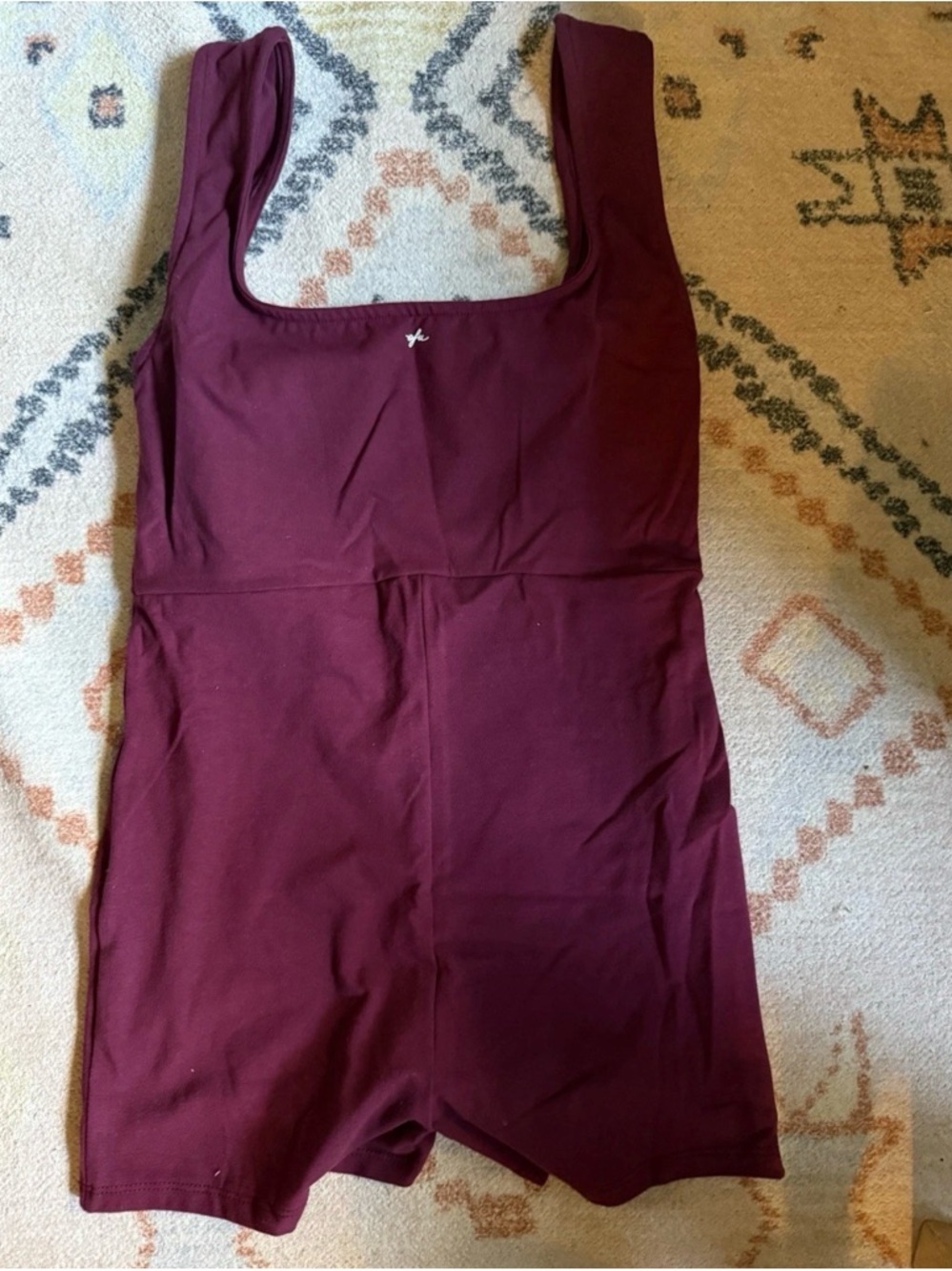 New Out From Under Bec Singlet Romper Sz M Dark Red Urban Outfitters Jumpsuit - Picture 3 of 5